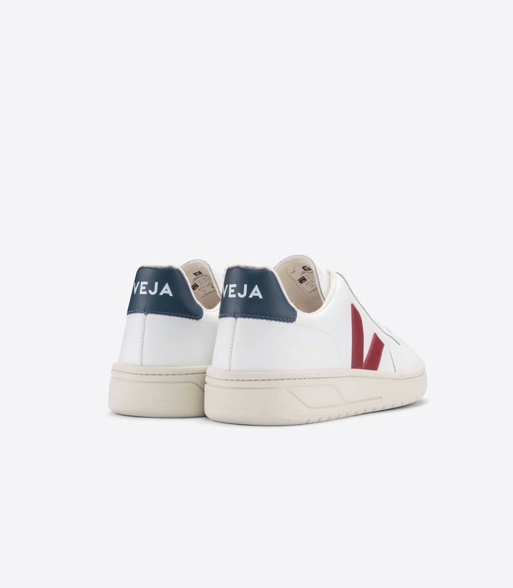 Veja Sneakers Dam - V-12 Läder - Vita - 950427-YTD